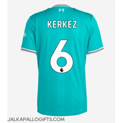 Liverpool Milos Kerkez #6 Kolmaspaita 2025-26 Lyhythihainen Liverpool Milos Kerkez #6 Kolmaspaita 2025-26 Lyhythihainen